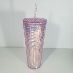 Starbucks Iridescent Pink  Disco Ball Tumbler 24oz